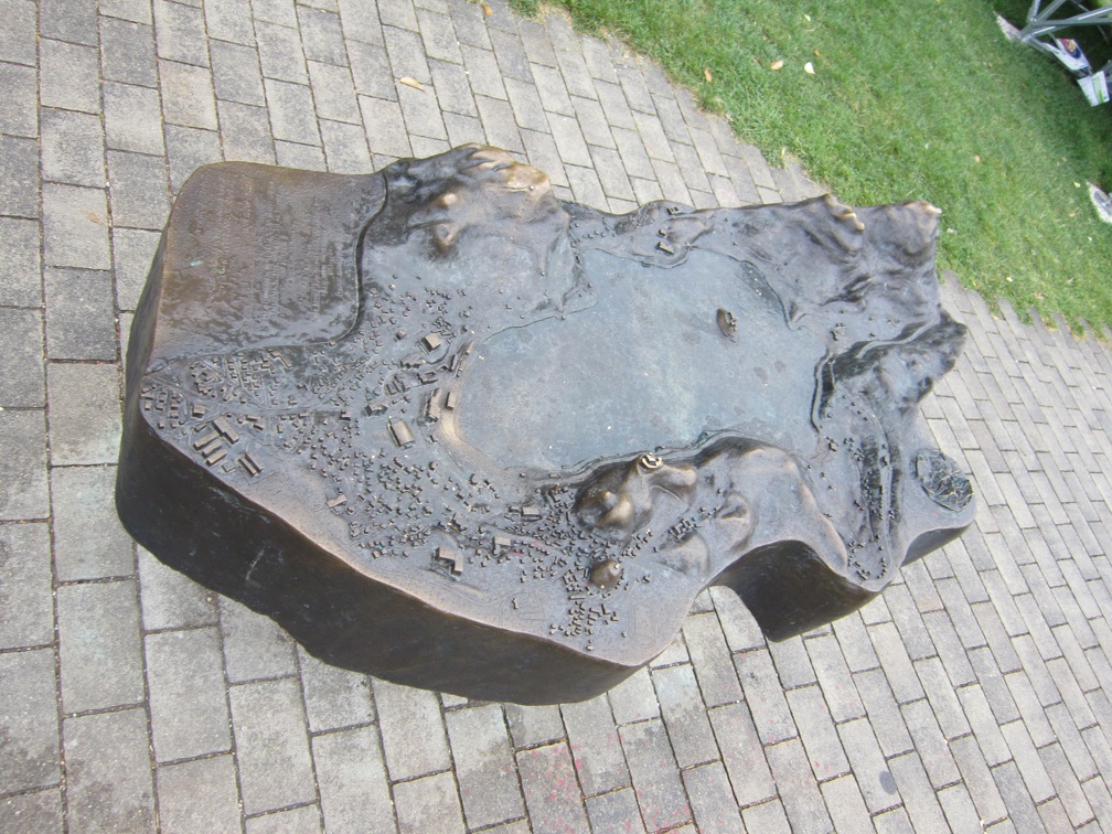 Bronze Map of Bled